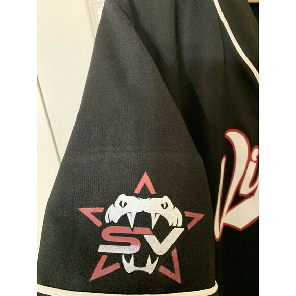 Teamwork Athletic Apparel Vipers Baseball Button Jersey No 17 Rebecca Sz XL - Picture 4 of 5